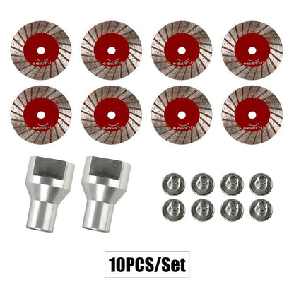 3PCS/5PCS 1.57" Diamond Saw Blades for Granite, Marble, Sandstone, Tombstone & Stone - Angle Grinder Tool for Carving, Lettering in Masonry & DIY,toolupgrade