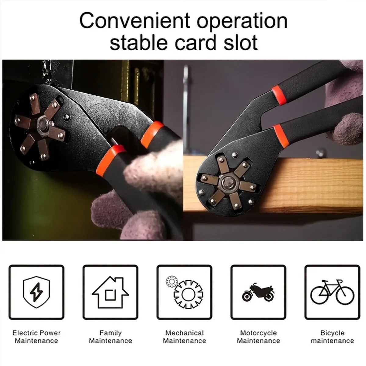 Bionic Self-Adjusting Wrench, Adjustable Wrench, 14-in-1 Multifunctional Universal Wrench with Anti-Slip Handle, High-Torque Portable Tool for Car & Bicycle Repair #GLOBAL PICKS