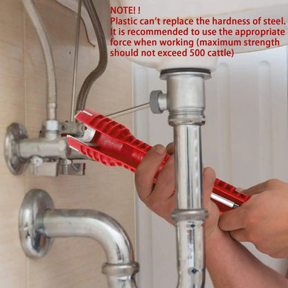 Multifunctional Faucet Ratchet Wrench Set, Sink Faucet Installer and Pipe Extractor Tool for Kitchen and Bathroom Plumbing #GLOBAL PICKS
