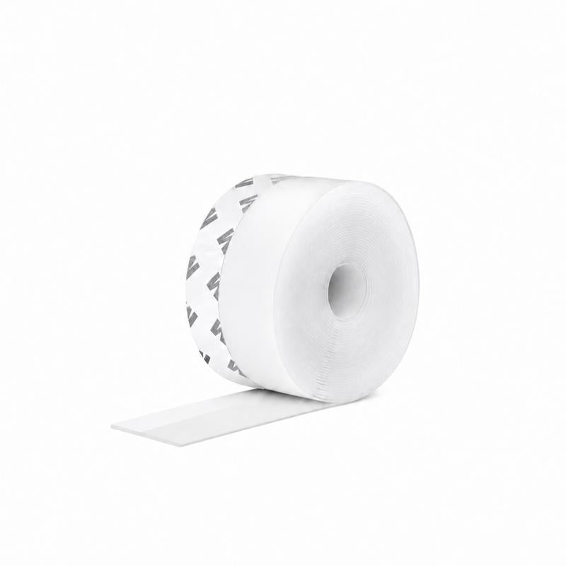 Adhesive Weather Stripping, 16.4Ft x 1.38in Draught Excluder Insulation Tape for Doors, Windows, Shower Sealing
