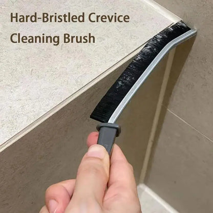 Multi-5 Pcs Crevice Cleaning brush，Hard Bristle Gap Brush，Multifunctional for Bathroom Household Kitchen Tiles Window Crevice Cleaning Tool，Spring Cleaning，house cleaning，home cleaning，Mother's Slay Home