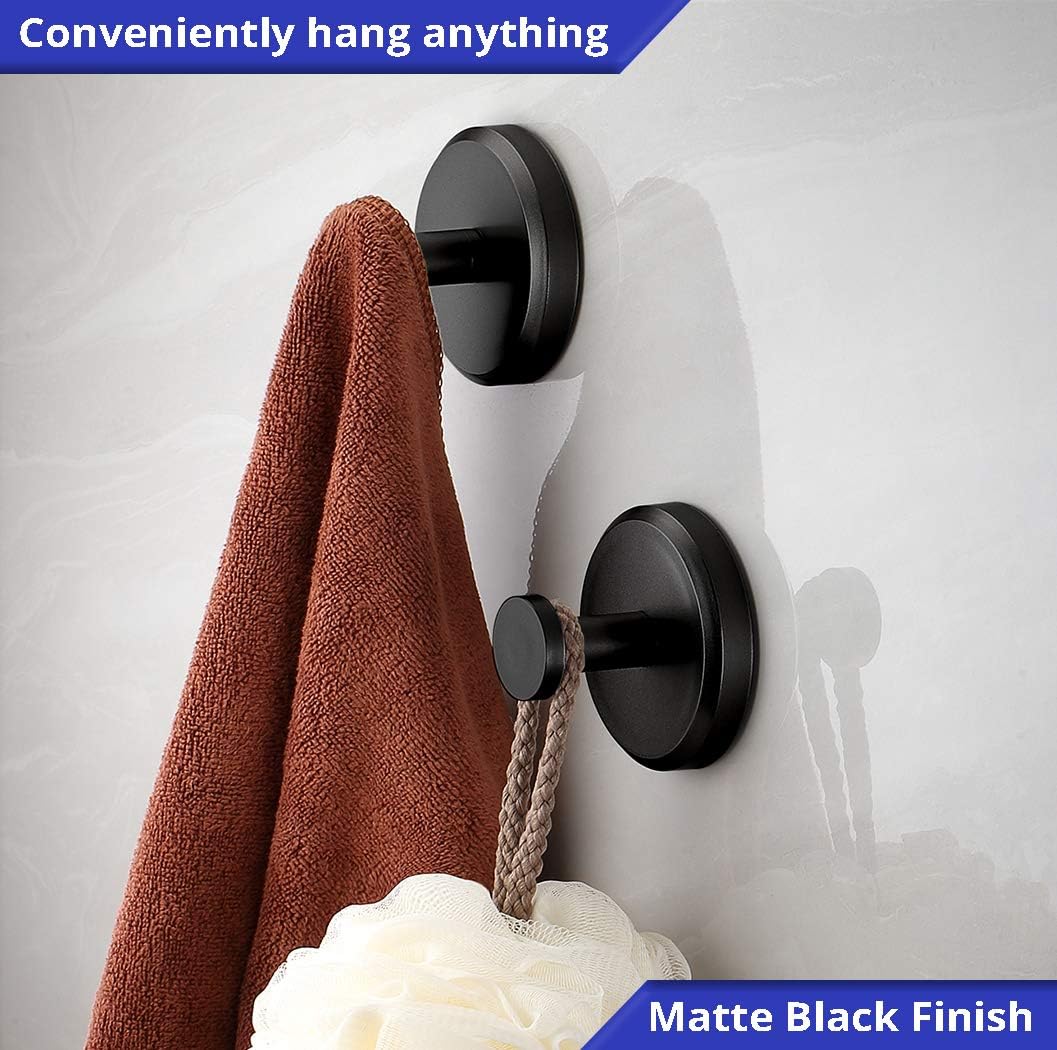 2 PCS Suction Cup Hooks christmas gift Gadgets Kitchen home essentials suction Hooks bathroom accessories Waterproof Reuseable for Shower Bathroom Towel Hooks Shower Hooks Holders Shower Hooks Hanging Towels Loofah Robe