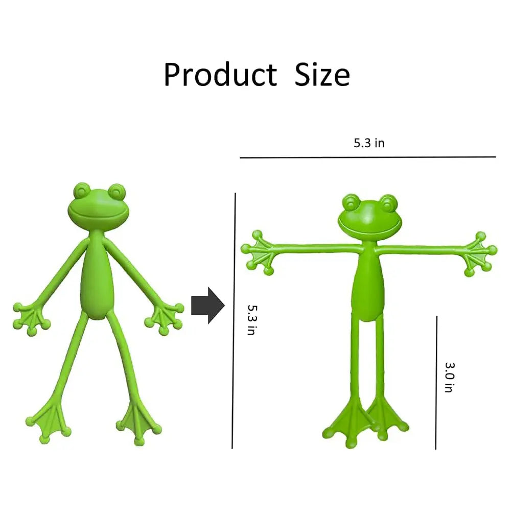 Frog Plant Stand Holder - Cute Flower Pot Clips for Climbing Plants, Indoor Outdoor Use, Stable Support to Make Plants Grow Upright