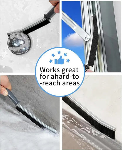 Multi-5 Pcs Crevice Cleaning brush，Hard Bristle Gap Brush，Multifunctional for Bathroom Household Kitchen Tiles Window Crevice Cleaning Tool，Spring Cleaning，house cleaning，home cleaning，Mother's Slay Home