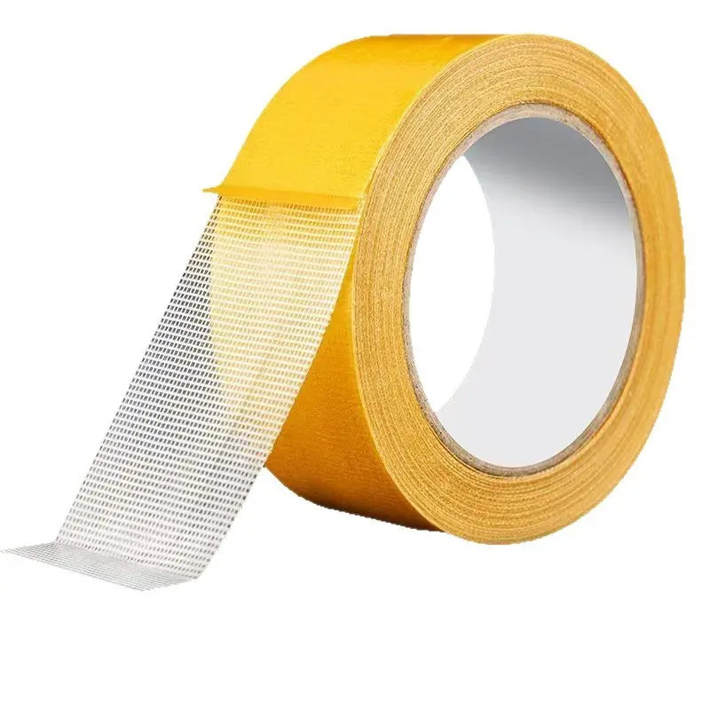 Cinta Adhesiva de Doble Cara de Alta Resistencia, Adhesivo Fuerte, Impermeable y Removible, Sin Residuos, Ideal para Alfombras, Papel Tapiz, Globos y Uso Doméstico