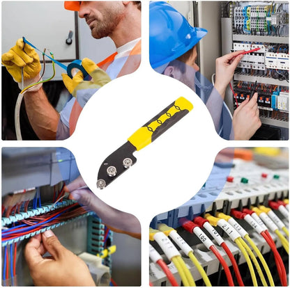Herramienta de enderezamiento de cable de acero inoxidable - Dispositivo manual profesional para desenroscar y doblar para proyectos de electricistas, HVAC y telecomunicaciones